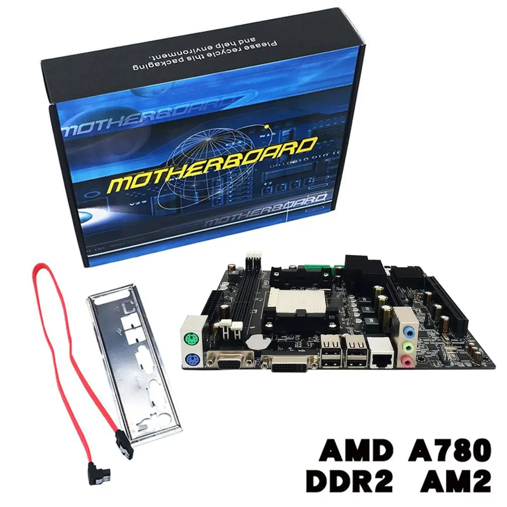 A780 материнская плата для настольного компьютера 780G материнская плата с поддержкой памяти DDR3 двухканальный процессор AM3 16G память для хранения