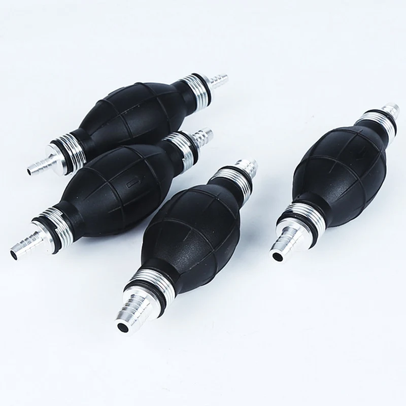 1Pcs Fuel Pump 6mm 8mm 10mm 12mm Rubber Aluminum Hand Fuel Pump Line Hand Primer Bulb All Fuels For Car Boat Marine Outboard