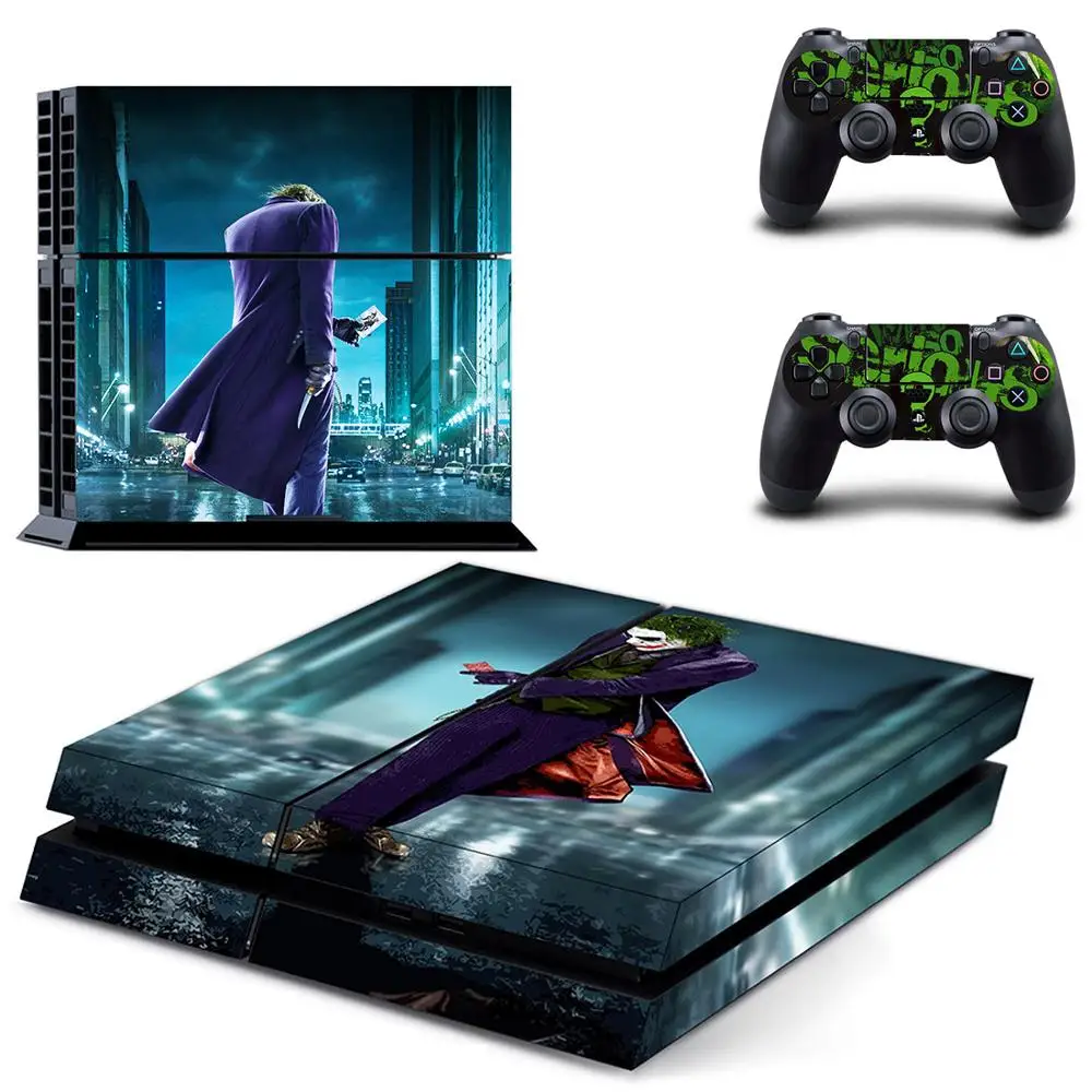 DPTM2076 DC Джокер PS4 наклейка s Play станция 4 кожа Наклейки Обложка для playstation 4 PS4 консоль и контроллер скины - Цвет: DPTM2076