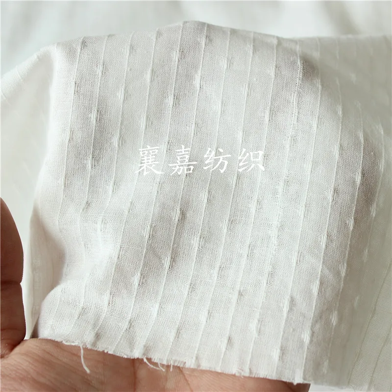 Жаккард из чистого хлопка ткань сельская маленькая свежая женская одежда детская ткань