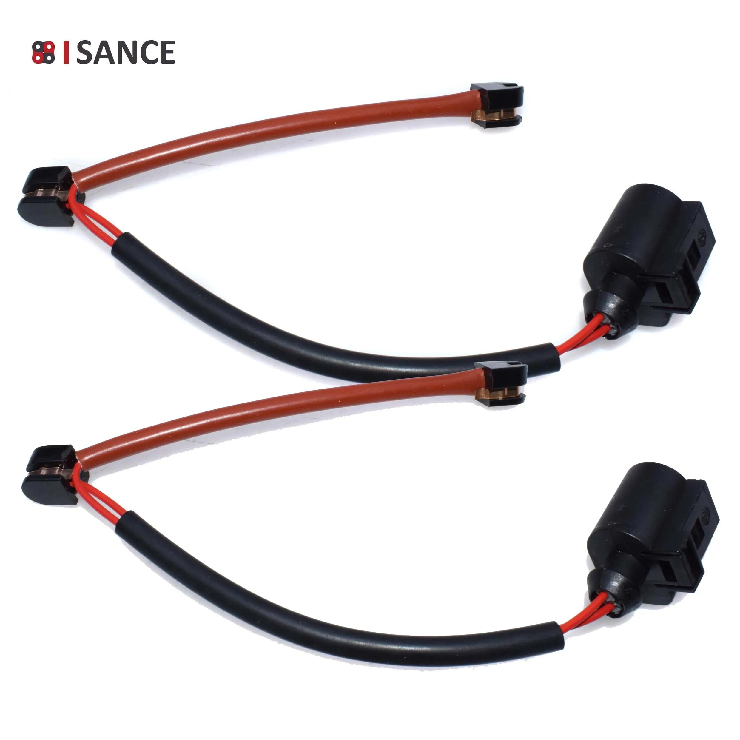 2PCS Rear Brake Pads Sensor 7L0907637 for Audi Q7 VW Touareg Porsche Cayenne 2004 2005 2006 2007 2008 2009 2010 2011-2014