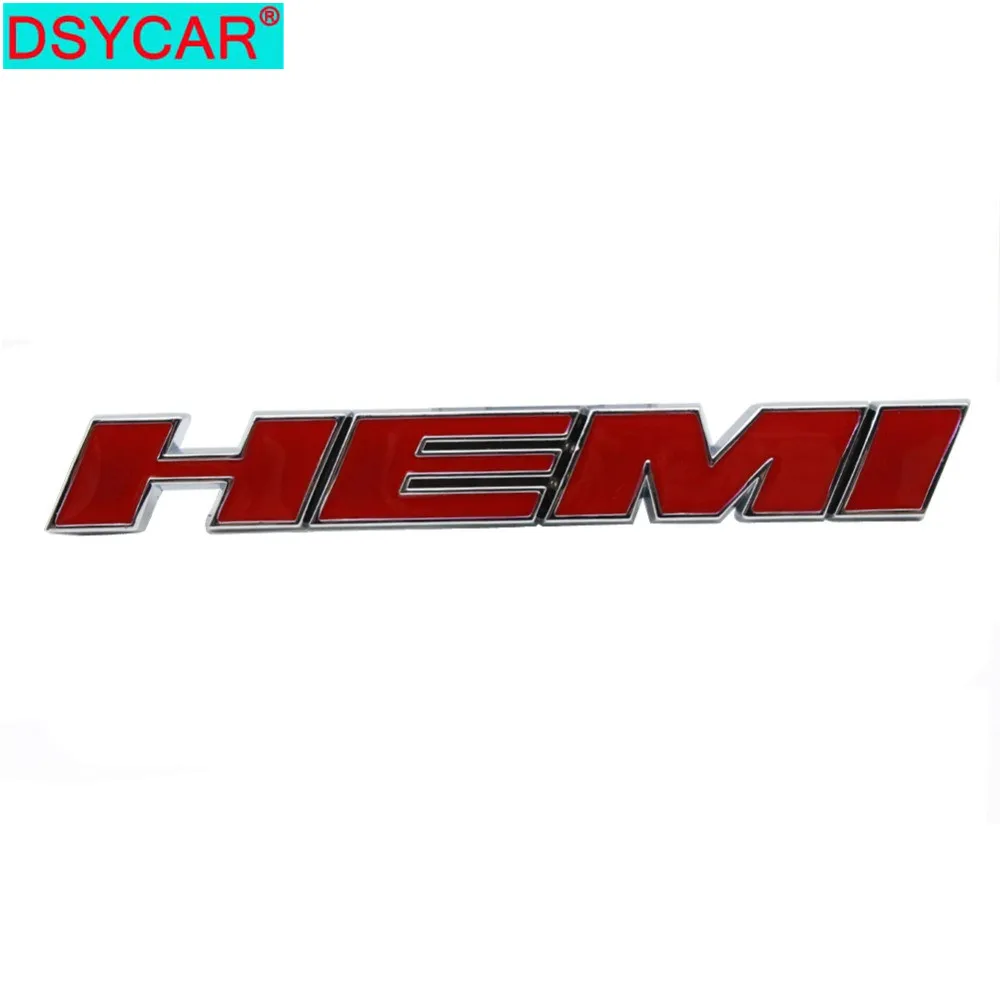 DSYCAR 3D металлический Hemi для автомобиля стикер эмблема значок для Jeep BMW Ford Lifan Nissan Mazda Audi VW Honda автомобиль Lada Chevrolet Buick DS