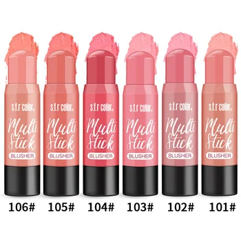 

Blush Stick Face Cheek Makeup Shimmer Bronzer Brighten Cheek Blusher Cream Face Make Up Hot