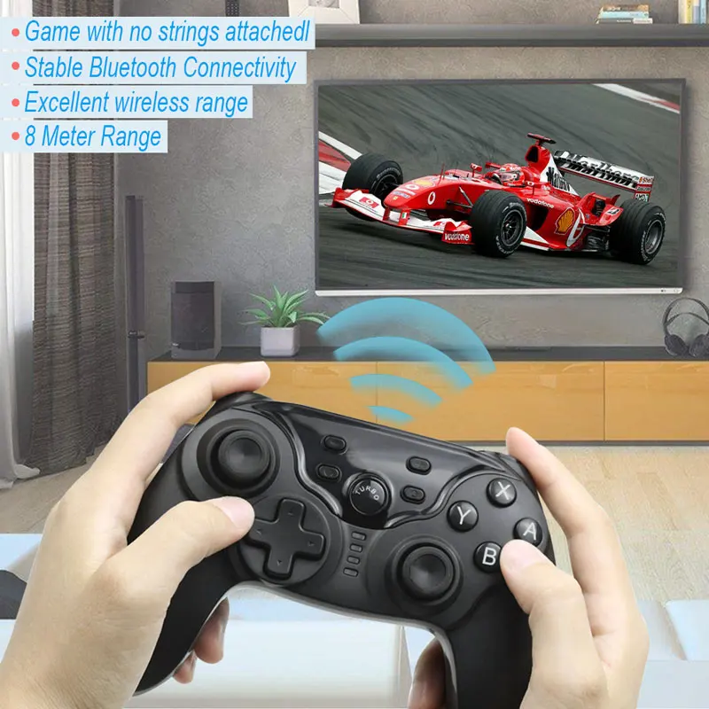 Беспроводной Bluetooth Gampead контроллер NS джойстик с поддержкой версии 5.1.0 переключатель Pro игровой контроллер для переключения