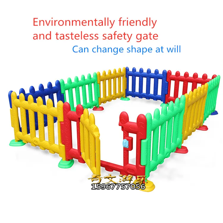 Детский игровой забор, детский барьер, Детская домашняя игровая игрушка, детский пластиковый забор, уличный сад