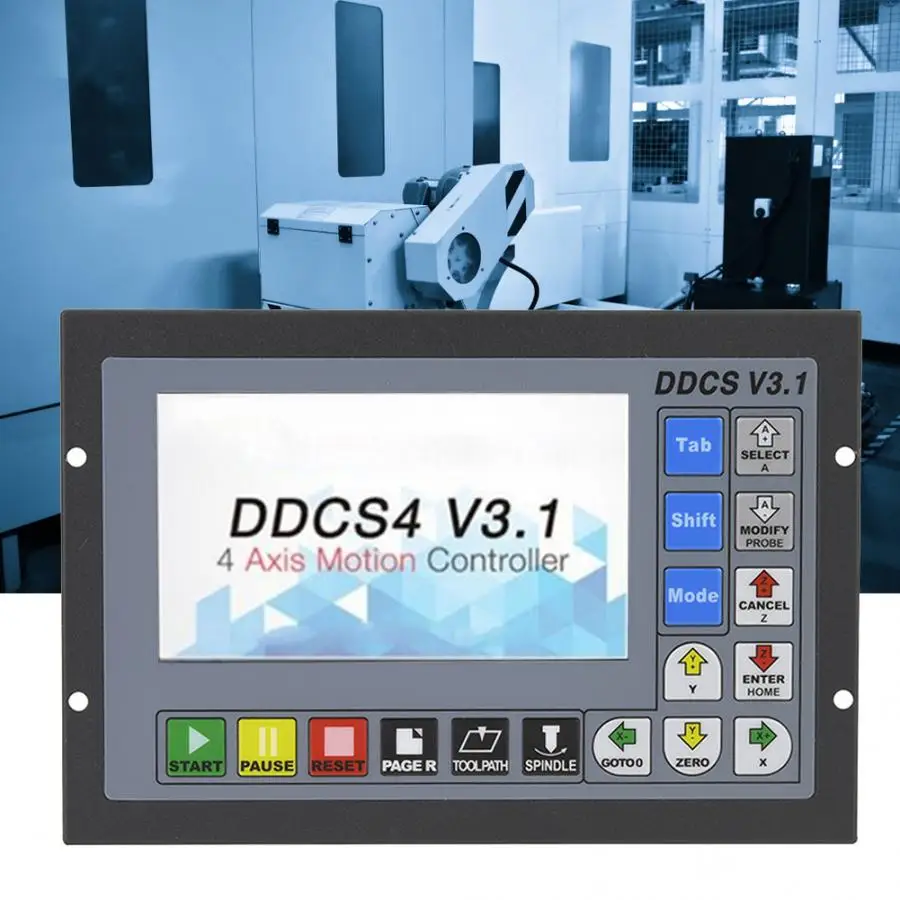 DDCSV3.1 4 Ось в автономном режиме контроллер с аварийной остановки Функция маховик комплект Мотор контроллер высококачественный