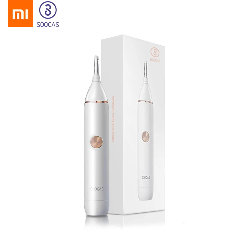 nose trimmer Xiaomi триммер для волос в носу SOOCAS N1 электрическая бритва для бровей и ушей Бритва для волос портативная машинка для удаления волос безопасная Чистка Youpin для мужчин - Цвет: nose trimmer