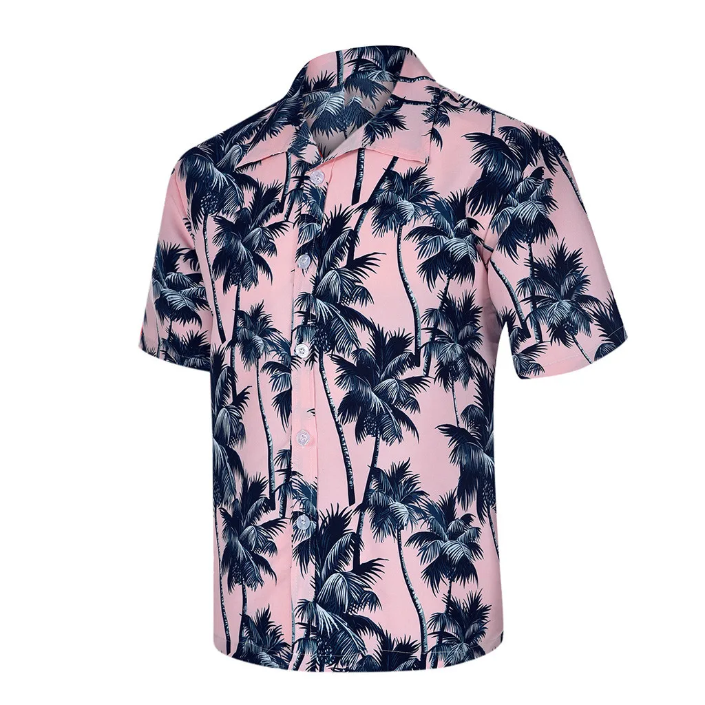 Рубашка camisa masculina мужские рубашки chemise homme уличная рубашка мужская персональная печатная с коротким рукавом пляжная рубашка мужская Z4