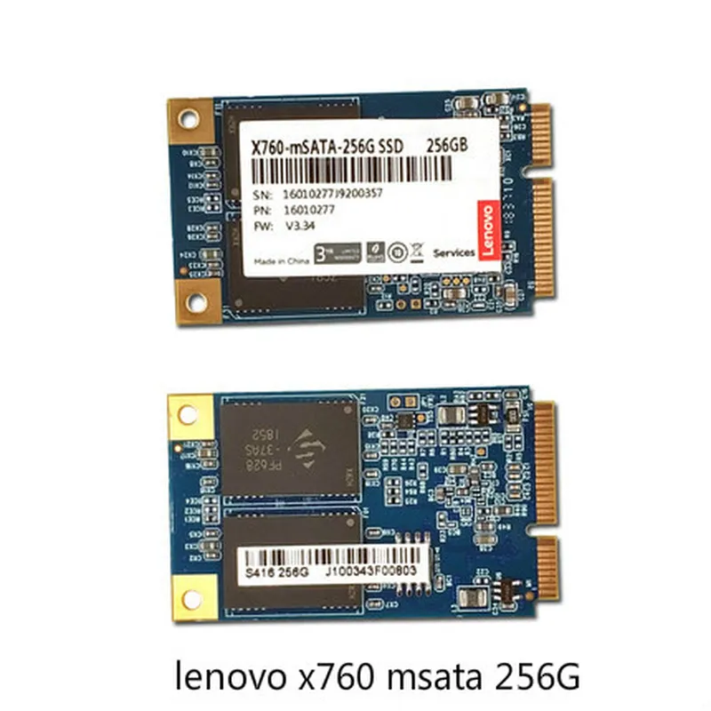 Оригинальный SSD Lenovo X760 MSATA 256G Y470 Y400 Y480 B480 E430 X230 M490 yoga-13 X1 T420T 430 S обновление