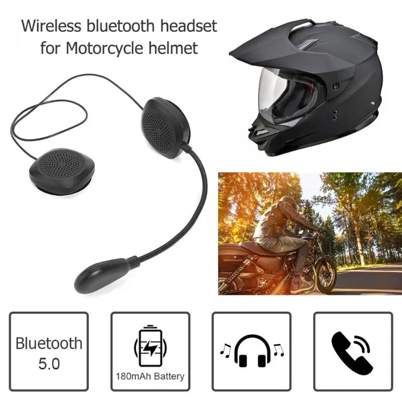 MH05 Bluetooth 5,0 мотоциклетный шлем беспроводной звонящий автоматический ответ DSP низкоэнергетическая стерео гарнитура с микрофоном