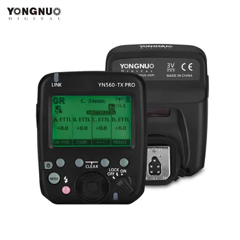 

YONGNUO Trigger Speedlite On-camera Flash Trigger Speedlite Wireless Transmitter with LCD Screen for Canon DSLR Camera