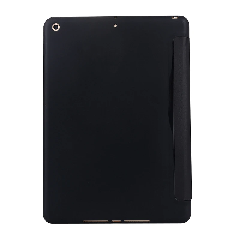 3 folds stand case For iPad Gen 7 10.2 inch soft stand cover iPad7 A2197 A2198 A2200 silicone shell protector