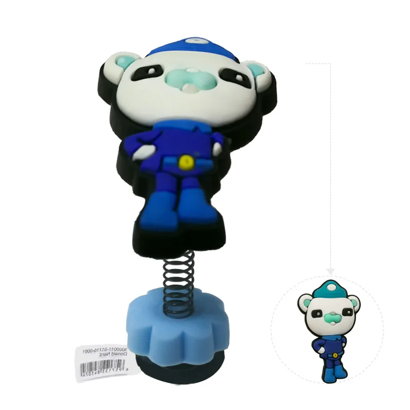1 шт. Octonauts Высокое качество стоящая весенняя обувь патчи для обуви аксессуары украшения для детей Дети КРОК силиконовые браслеты - Цвет: 743-01