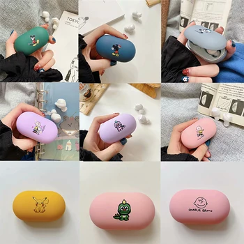 

Cartoon Cute Case For Samsung Buds & Buds+ Wireless Earphone Full Case Cover TPU Silicone Protective Funda