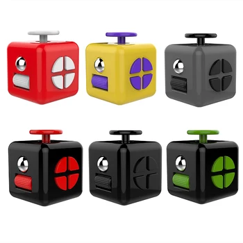 Fidget Toys Anti Stress Toys Magiques Push Decompression Dice Rainbow Fingertip Hand Game Antiestress Relax Toys for Figet Toys 1