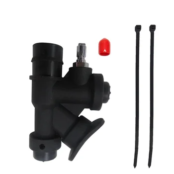 

Scuba Diving Universal Bcd Power Inflator with 45 Degree Angled Mouthpiece for Standard 1 Inch Hose K-Shaped Valve Relief Valve