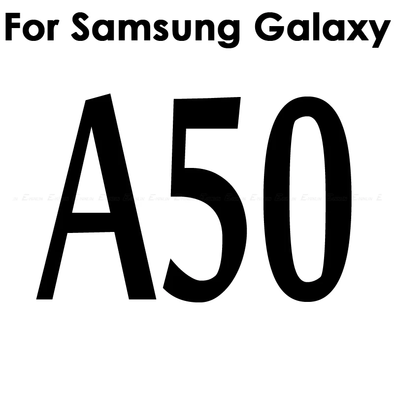 Прозрачная мягкая защитная пленка из углеродного волокна для samsung Galaxy A50 A30 A8 A3 A5 A6 Plus A7 A9 A2 Core, защита заднего экрана, не стекло - Цвет: A50