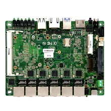 Haswell i3-4000U cpu 4 ГБ DDR3 pfsense материнская плата брандмауэра 1* NGFF RJ45 порты 6 ethernet порты промышленные материнские платы