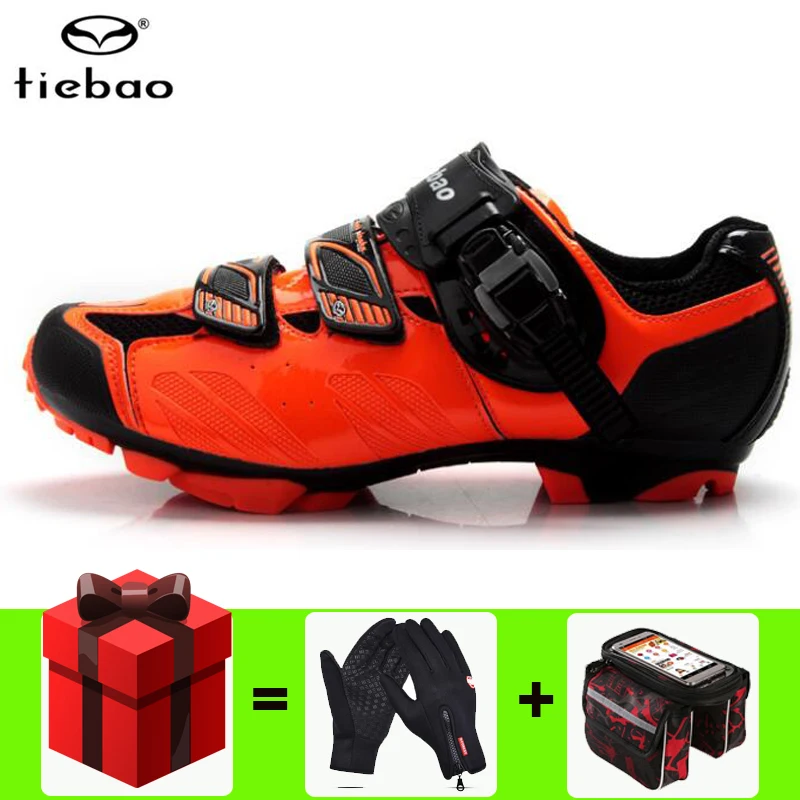 

Tiebao Cycling Shoes sapatilha ciclismo mtb Bicycle men Breathable Professional Self-Locking Non-Slip Bike Racing Shoes