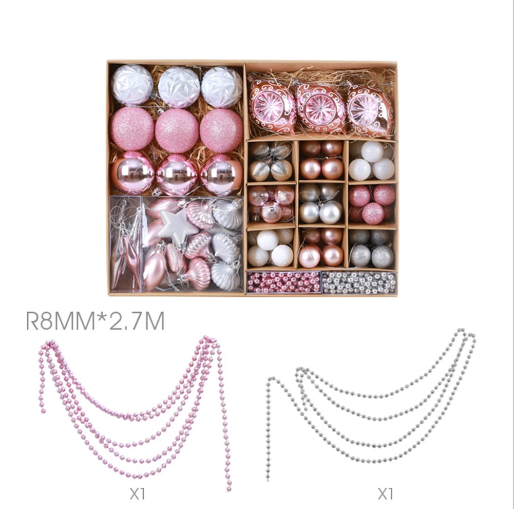 90 шт./компл. Рождественский шар подарок Baubles подвесной кулон Рождественская елка украшения для домашнего праздника висячая сумка для хранения Рождественский подарок