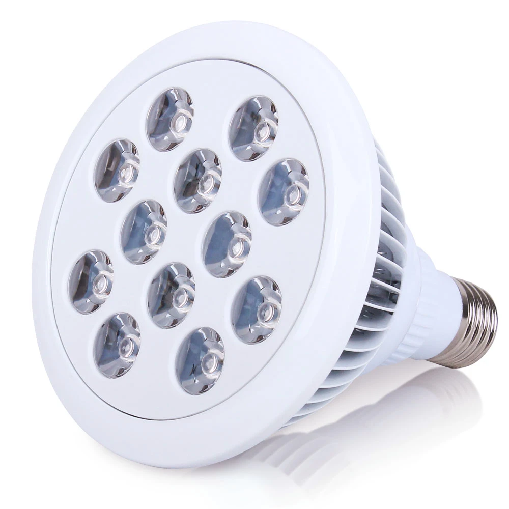 Light Bulb Красный светильник, инфракрасные терапевтические лампы 660nm и 880nm, светодиодный светильник s для спа, заботы о здоровье, боли в коже, инфракрасный светильник, лампочки с вилкой - Испускаемый цвет: Light Bulb