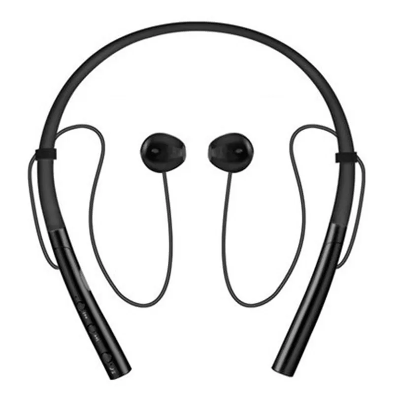 Comerow Новые Bluetooth V5.0 наушники Шейная беспроводная гарнитура hands Free Шумоподавление для спортивных наушников с микрофоном