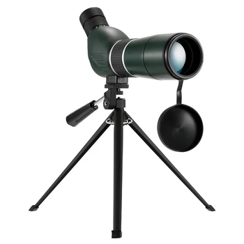 

Professional Spotting Scopes Monocular Telescope Outdoor Bird Watch Telescope 5-45X60 Zoom Monocular 45Degree Angled With Tripod