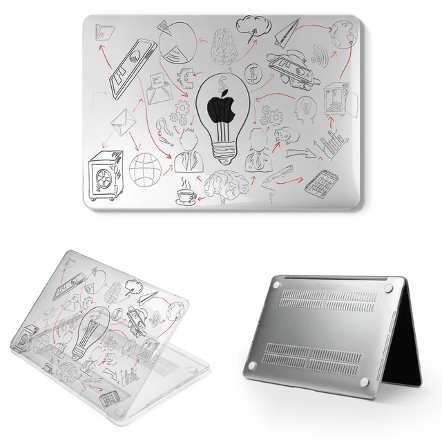 New Laptop Case For Apple Macbook Air 13 M1 2021 Touch Bar ID Pro 14 A2442 Retina 15 16 11 12 inch 13.3 Cover Saccessories Bags YW73-sjTM