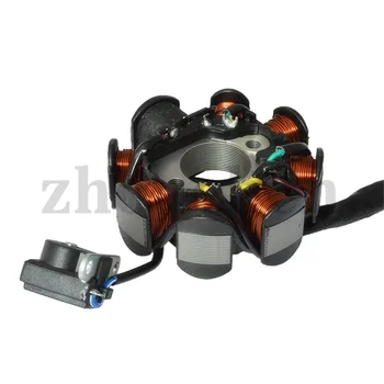 

Motorcycle 5 Wire 8 Poles Full Wave For GY6-125 152QMI 157QMJ Magneto Stator Coil Generator Scooter Moped ATV Dirt Bike Taotao