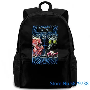 

new reprint TOOL & King Crimson 2001 metal band Tour all s! Homme women men backpack laptop travel school adult