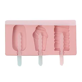 

Ice Cream Ice Cream Mold 81009-1 Cartoon Handmade Ice Cream Mold With Lid Homemade Handmade Diy Ice Cream Mold