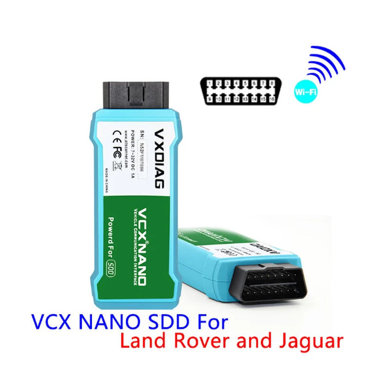 VXDIAG VCX NANO для Ford/Mazda с IDS V114 и для Land Rover/Jaguar 2 в 1 программное обеспечение SDD V158 с USB/WiFi