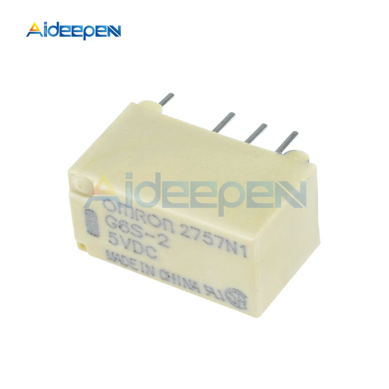 5V Реле G6S-2-5VDC 2A 250VAC/DC220V 8 PIN для Omron реле сигнала Реле Переключения