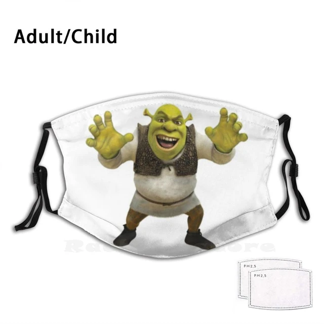 Shrek Meme Funny Print Reusable Pm2.5 Filter Face Mask Shrek Meme Png Shrek  Face Shrek Meme Face Shrek Png Shrek Wazowski Shrek - Price history &  Review