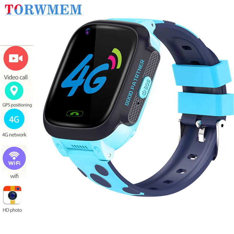 Детские Смарт-часы Y95 4G Wi-Fi GPS-трекер 4g с функцией видеозвонка водонепроницаемые
