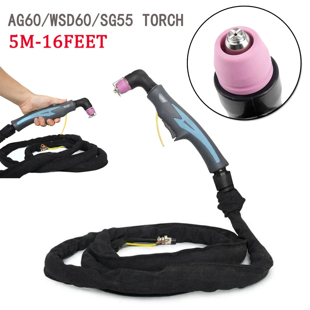 

50A-60A Arc Air Plasma Cutter Torch WSD60 Torch AG60 SG55 WSD60 Cutting Completed Plasma Cutter Torch