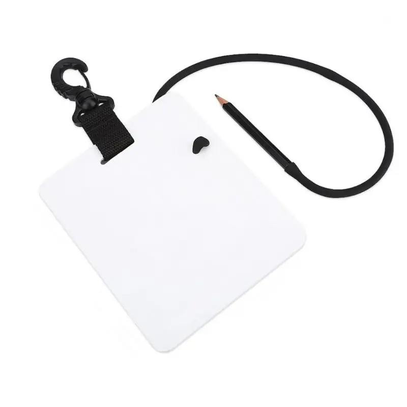

Scuba Dive Underwater Writing Slate Diving Wordpad Gear Board with Pencil 27RD