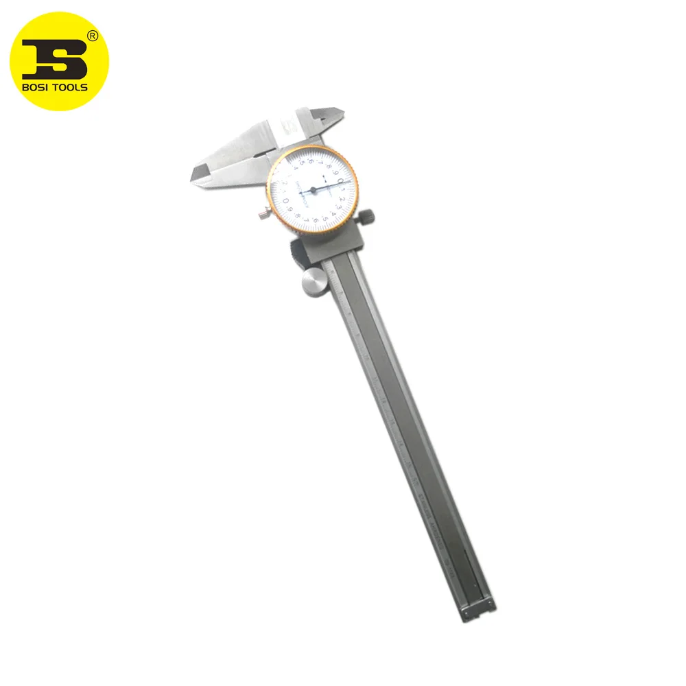 

Free Shipping BOSI 0-150mm open-eng dial calipers
