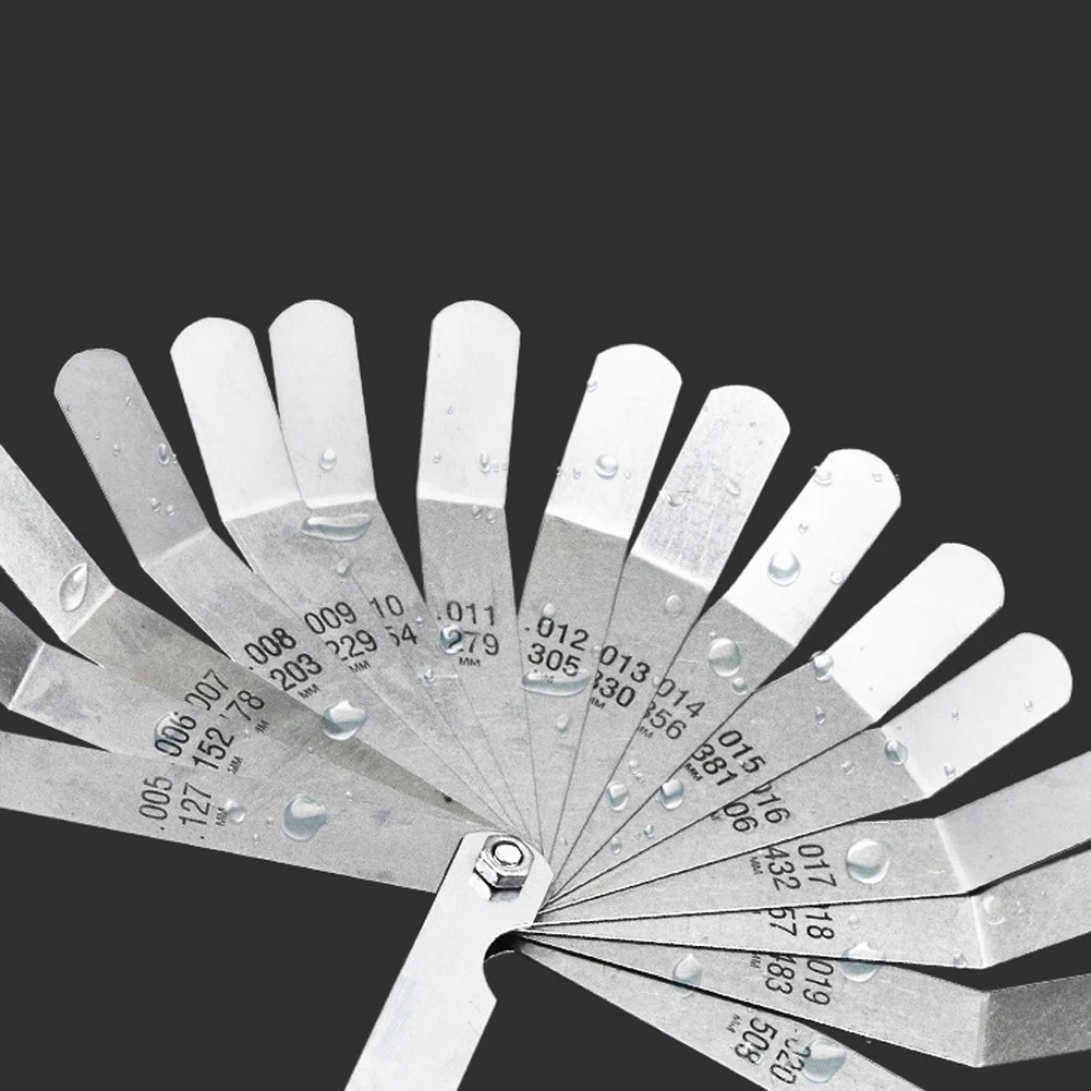 Metric Feeler Gauge set Valve Inspection 102mm Stainless steel Supplies