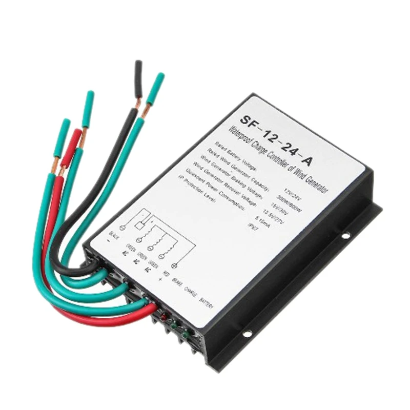 

BESTDc 12V 24V 100W-500W Wind Turbine Generator Battery Charge Controller Regulator