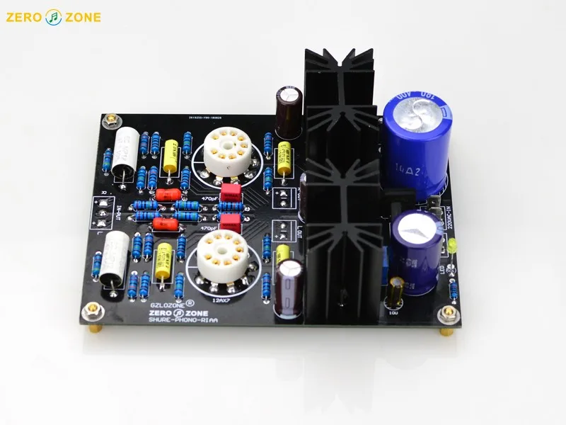 Zerozone Hifi 12ax7 Tube Mm Riaa Turntable Phono Preamplifier Board
