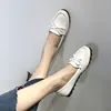 2022Genuine Leather Flats Casual Slip On Loafers Woman Shoes Comfortable Soft Bottom Flat Shoes Vintage Style Woman Footwear ► Photo 2/5