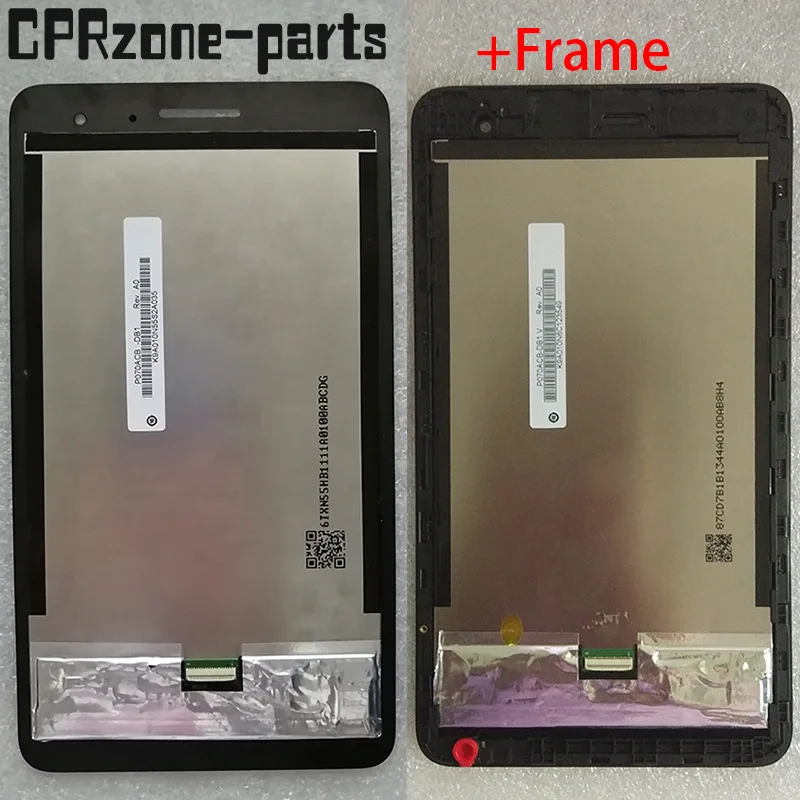 Оригинальный ЖК дисплей с рамкой для Huawei Honor Mediapad T1 7 0 Φ 701U сенсорным экраном и