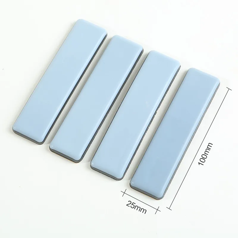4 Pcs/Lot 25*100mm Protection Furniture Sliding Pad, Self Adhes , Table
