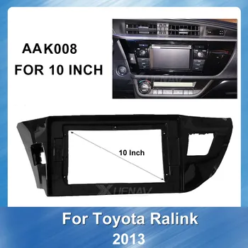 

10 inch Auto Multimedia fascia DVD panel for TOYOTA Corolla Levin 2013 Car Radio Multimedia GPS Navigation fascia Panel