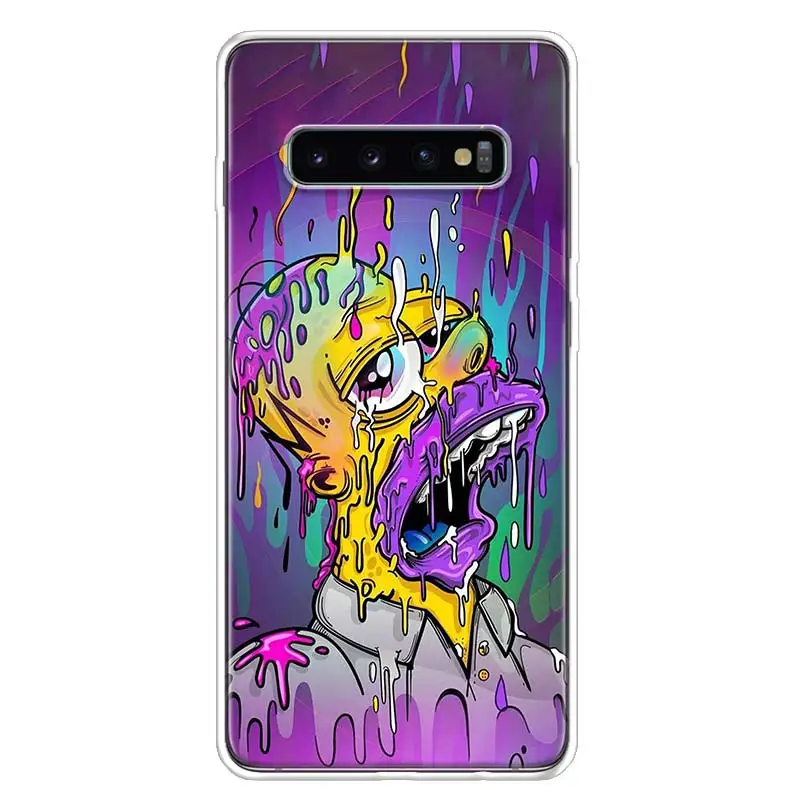 Чехол для телефона Homer J. Simpsons для samsung Galaxy S10+ Lite Note 10 9 8 S9 S8 J4 J6 J8 Plus S7 S6