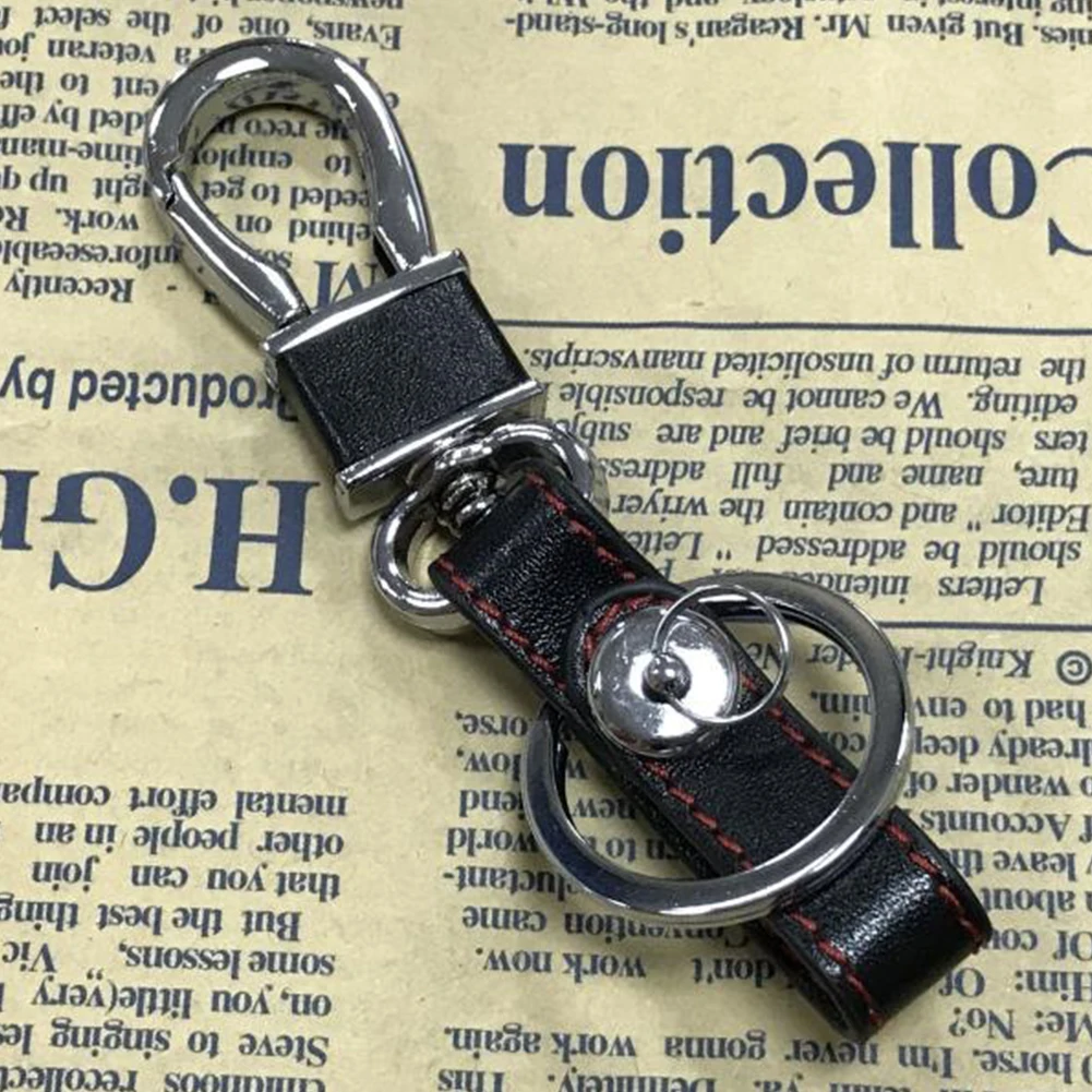 Брелок для ключей из натуральной кожи с дистанционным управлением, чехол для Ford Mustang Fusion, F-150, проводник, Линкольн, 5 кнопок, брелок для ключей