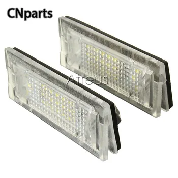 

Car 1Pair Car LED For BMW E39 5D License Plate Lights White SMD3528 LED Number Plate Lamp Bulb Kit Car Styling Accessories