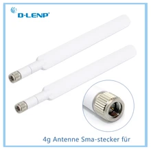 2 шт./компл. 4G антенна SMA типа папа для маршрутизатора 4G LTE внешняя антенна для Huawei B593 E5186 для HUAWEI B315 B310 698-2700 МГц