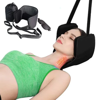 

Neck Relief Hammock for Neck Pain Head Hammock for Headache Neck Support Portable Relieves Back Cervical Traction Hammock